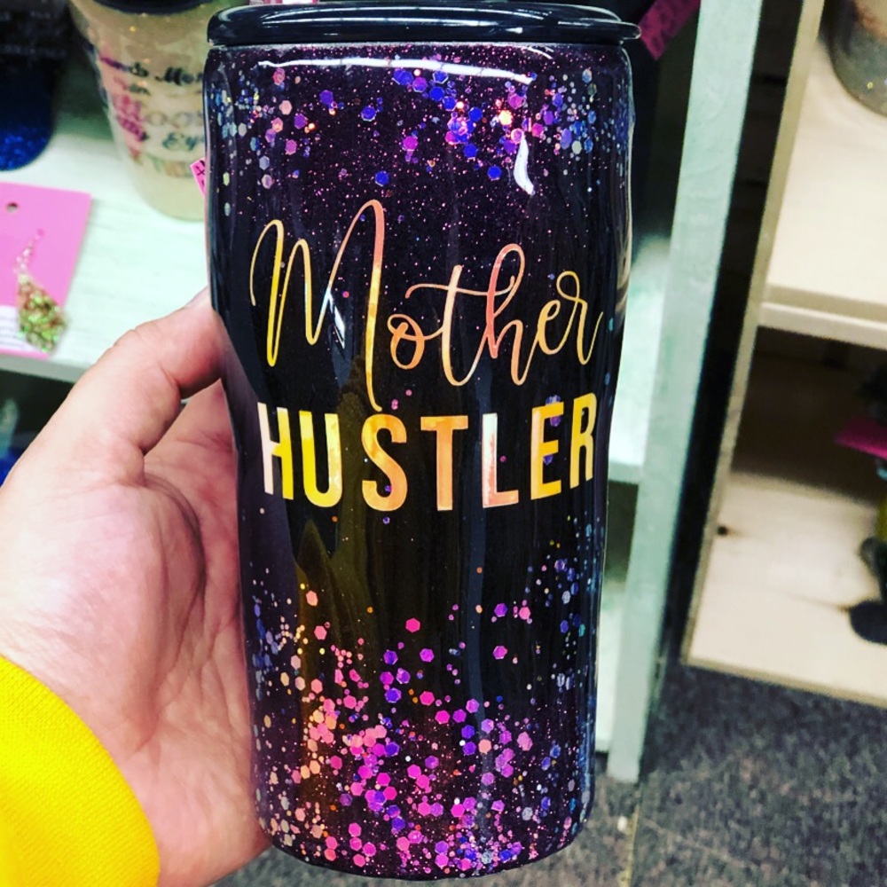 Glitter tumbler 20 oz